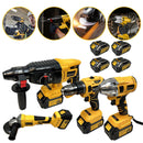 (OFERTA RELÂMPAGO) Conjunto 4 em 1: Furadeira ForceTitan 48V™ + CAIXA DE FERRAMENTAS + BRINDES