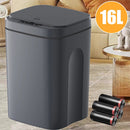 Lixeira Automática 12L16L com Sensor Inteligente e Recarga USB Ferrazi
