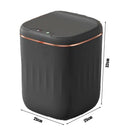 Lixeira Automática 20L com Sensor Inteligente e Carregamento USB Ferrazi