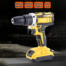 (OFERTA RELÂMPAGO) Conjunto 4 em 1: Furadeira ForceTitan 48V™ + CAIXA DE FERRAMENTAS + BRINDES